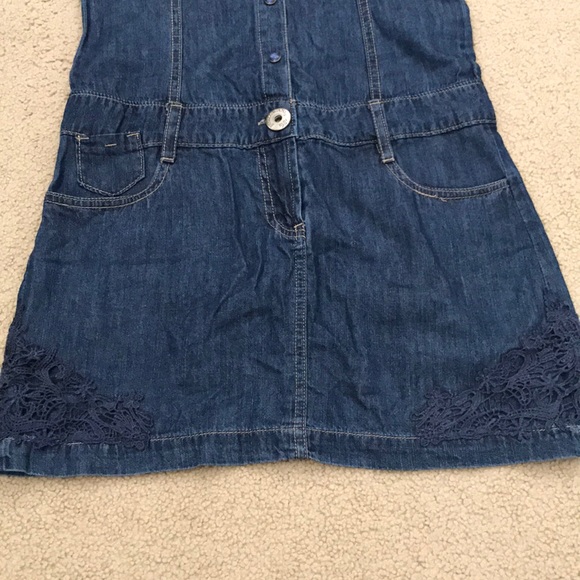 GUESS Denim Dress Girls XL - Picture 3 of 8